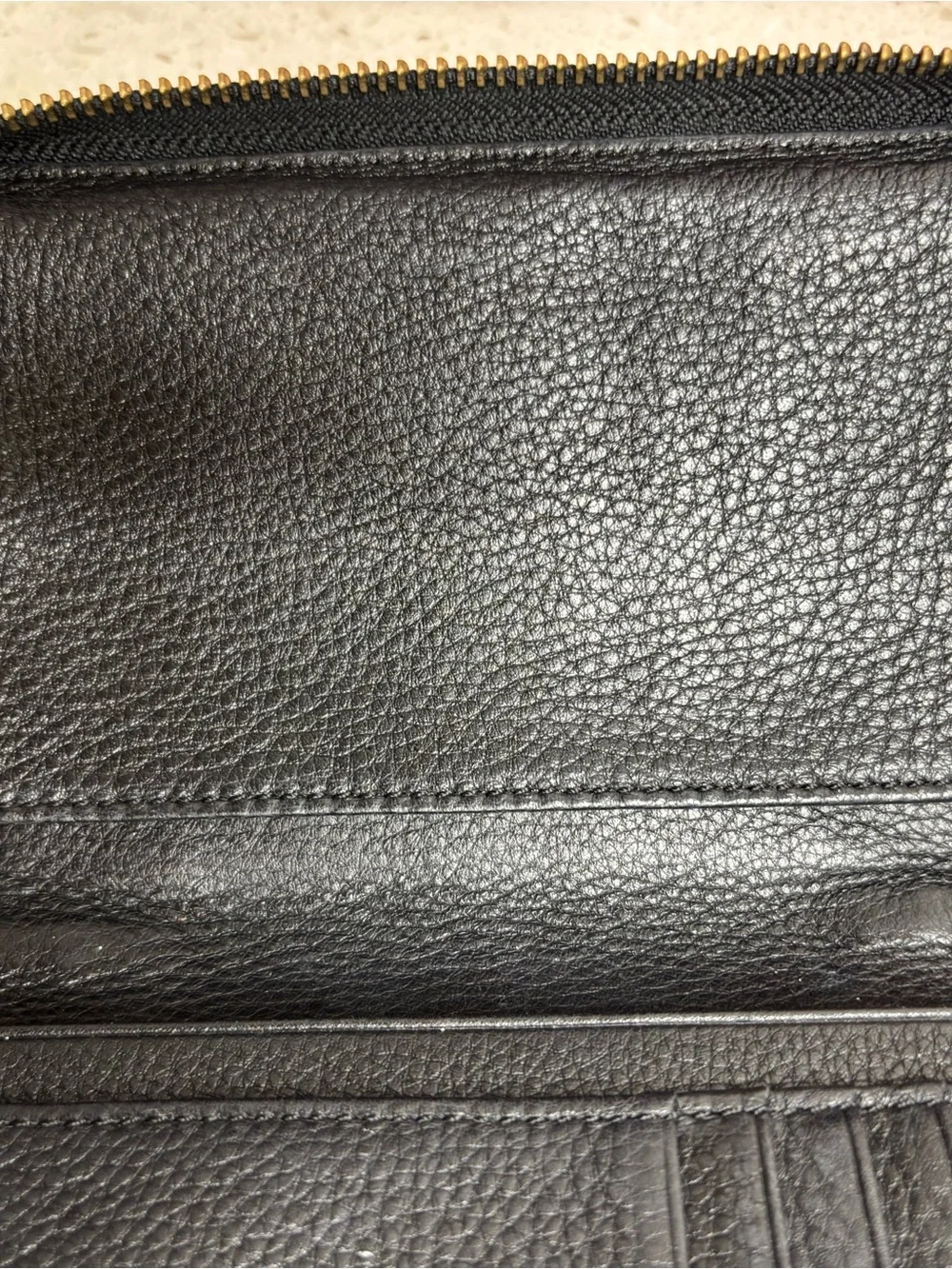 Tory Burch Black Harper wallet